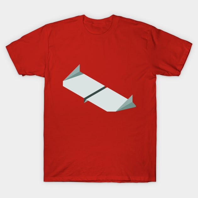 Vector Paperplane Chinook T-Shirt by Softawareness